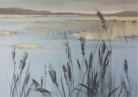 Fotótapéta Flizelin Dekoratív Hálószoba Nyugodt tó 312x219