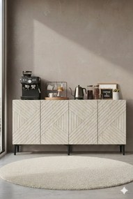 Ferro 150 - White, Travertine
