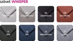 Kihúzható ülőgarnitúra, barna, jobbos, HORTY ROH