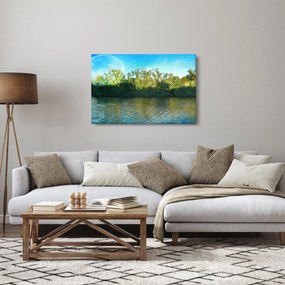 Kép - tó (90x60 cm)