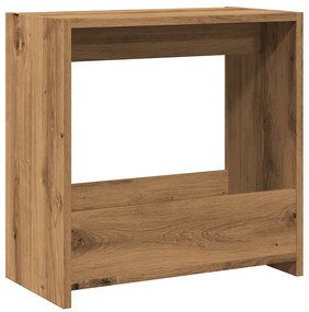 Oldalasztal Artisan tölgy 50x26x50 cm Gépelt fa