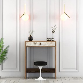 Lizbon - Walnut, White, Marble