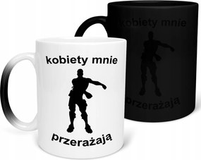 Mágikus Bögre Nők Megijesztenek Fortnite Ajándék 330ml Csomagolás