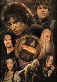 A Gyűrűk Ura The One Ring’s Burden 1000 db-os Compact puzzle Clementoni