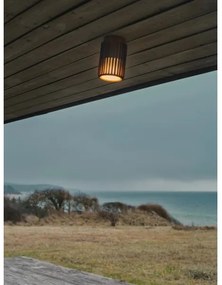 Nordlux - Kültéri mennyezeti lámpa ALUDRA 1xE27/15W/230V barna