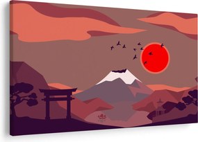 Kép - Fuji hegység (90x60 cm)