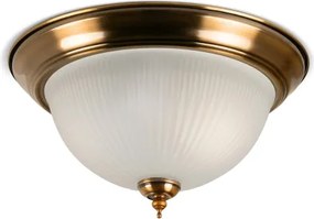 Brilagi - FRESCO mennyezeti lámpatest, 2xE27/40W/230V, átm. 28 cm, sárgaréz
