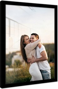 Fotó Kép Az Ön Fotó Plakát Fekete Keretében 70x50