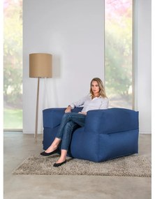 Kék babzsákfotel MooG – SLOWDOWN
