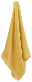 Sárga organikus pamut törölköző 50x100 cm Comfort – Södahl