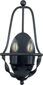Quoizel Bradbury QZ-BRADBURY2-GK Fali lámpa 2x40W/E14