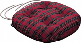 Adam székpárna 40x8 piros kockás