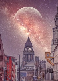 Poszter 64x90cm Csillagos éj, Assaf Frank