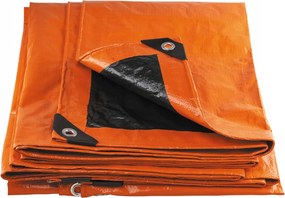 Ponyva Narancssárga 3x4m 110g/m2 Erős vízálló Polax szemek