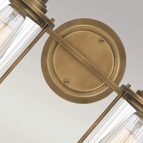 Quoizel Riggs QZ-RIGGS2-BATH-WS Fali lámpa 2x40W/E27 IP44
