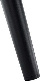 Design fotel, szürke/fekete, MARKEN