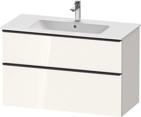 Duravit D-Neo szekrény 101x46.2x62.5 cm Függesztett, mosdó alatti fehér DE436302222