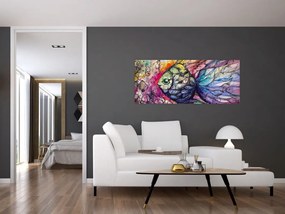 Kép - színes hal (120x50 cm)