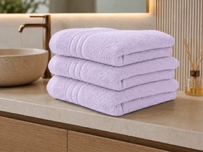 Fürdőlepedő CLASSIC COLOR 70 x 140 cm levendula, 100% pamut