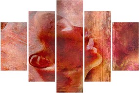 Kép - Egy női arc profilja (150x105 cm)
