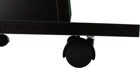 Tükör kerekeken, fekete, NEPTUN