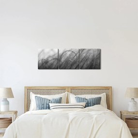 Kép - Fű a szélben (órával) (90x30 cm)