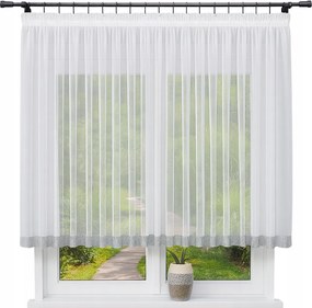 Kész függöny, egyszerű, cirkóniákkal, 150x400, sima függöny, függönyök a nappaliba