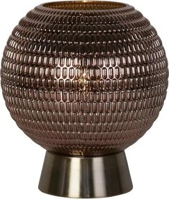 Searchlight EU67008AB - LED asztali lámpa MILA LED/0,6W/3xAAA barna