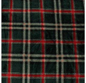 Mikroplüss takaró GLENMOORE, zöld Méret: 160 x 200 cm