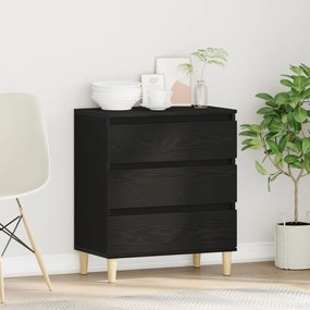 Fekete tölgy kis szekrény 60x35x70 cm Műanyag