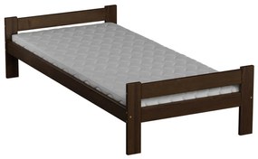 Fa ágy 90x200 Fumi VitBed dió + Matrac 90x200cm Kassandra