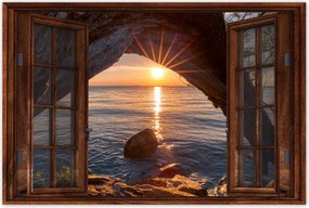 Poszterek 90x60 Sziklák Derzs Tenger