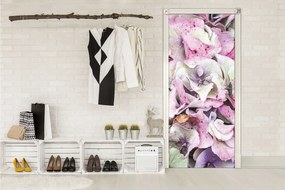 Fotótapéta Hortenzia finom virágok az otthonodba 91x211 +ragasztó