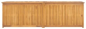 tömör tíkfa kerti láda 175 x 50 x 55 cm