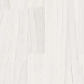 fehér tömör fenyőfa TV-szekrény 104 x 33 x 41 cm