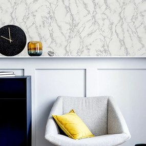 Arthouse Signature 1 Carrara Marble szürke márvány mintás papír tapéta – 296701