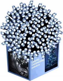 LED-es karácsonyfa fényfüzér 1000 fehér 67m zöld vezetékes Led girland RS-1900W