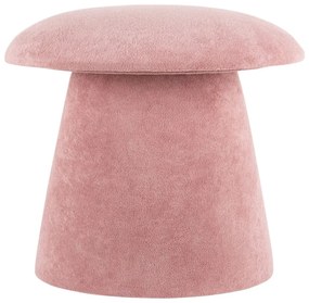 Világos rózsaszín bársony puff Mushroom – Leitmotiv