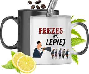 Mágikus Bögre Elnöknek Színváltós Nyomtatott Fényképpel