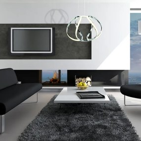 LED Csillár zsinóron GLOBE 1xLED/50W/230V