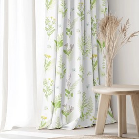 Goldea dekor függöny - erdei virágok 180x150 cm