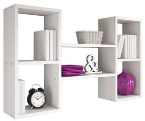 Fali polc TRIO 60x102 cm fehér