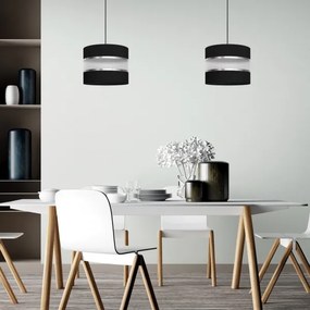 Csillár zsinóron HELEN 1xE27/15W/230V fekete