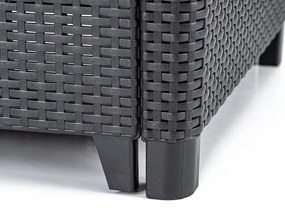 Claire XI 11 személyes sarokgarnitúra orlando asztallal