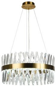 LED állítható fényerőjű lámpa kábelre LED/80W/230V 3000-6500K arany + DO