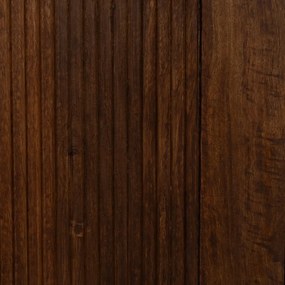 Barna mangófa könyvespolc 60x190x30 cm Sagara – Ixia