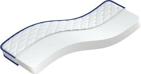 vidaXL memóriahabos matrac 200 x 90 x 17 cm puha