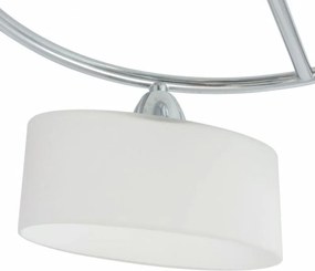 Mennyezeti lámpa ellipszoid üvegburával 200 W-os E14-es izzó