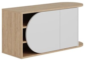 Cipőtároló Nova Shoe Bench - Oak, White