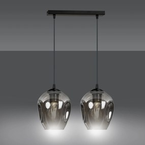 Emibig modern függeszték istar fekete grafit emi680/2